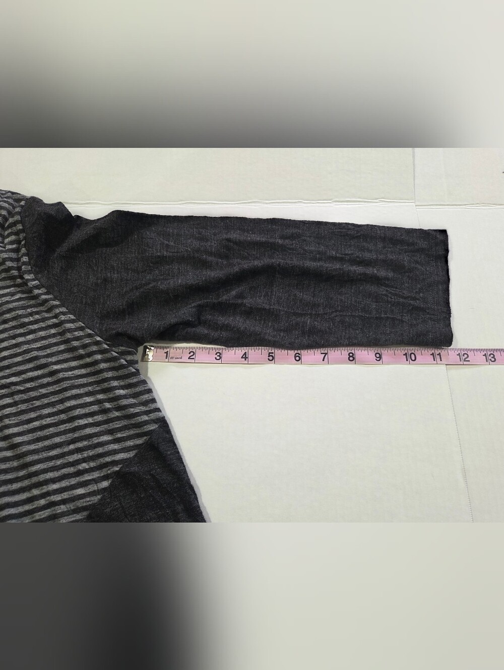 Comfy USA Gray Striped Outfit - Picture 8 of 10